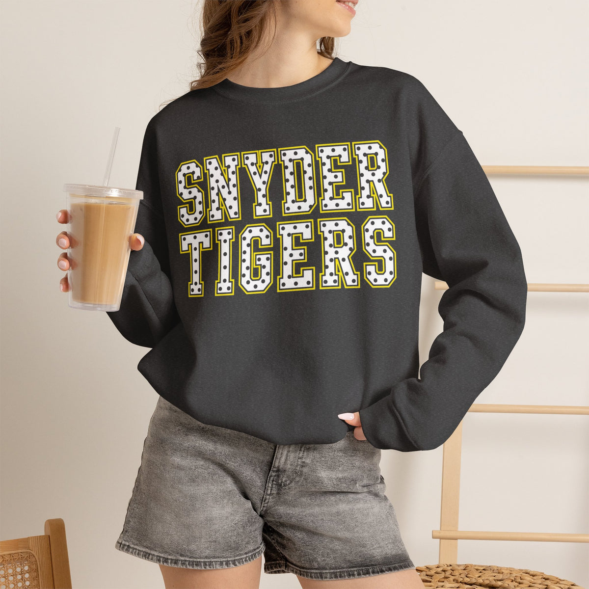 Snyder Tigers Dot Sweatshirt