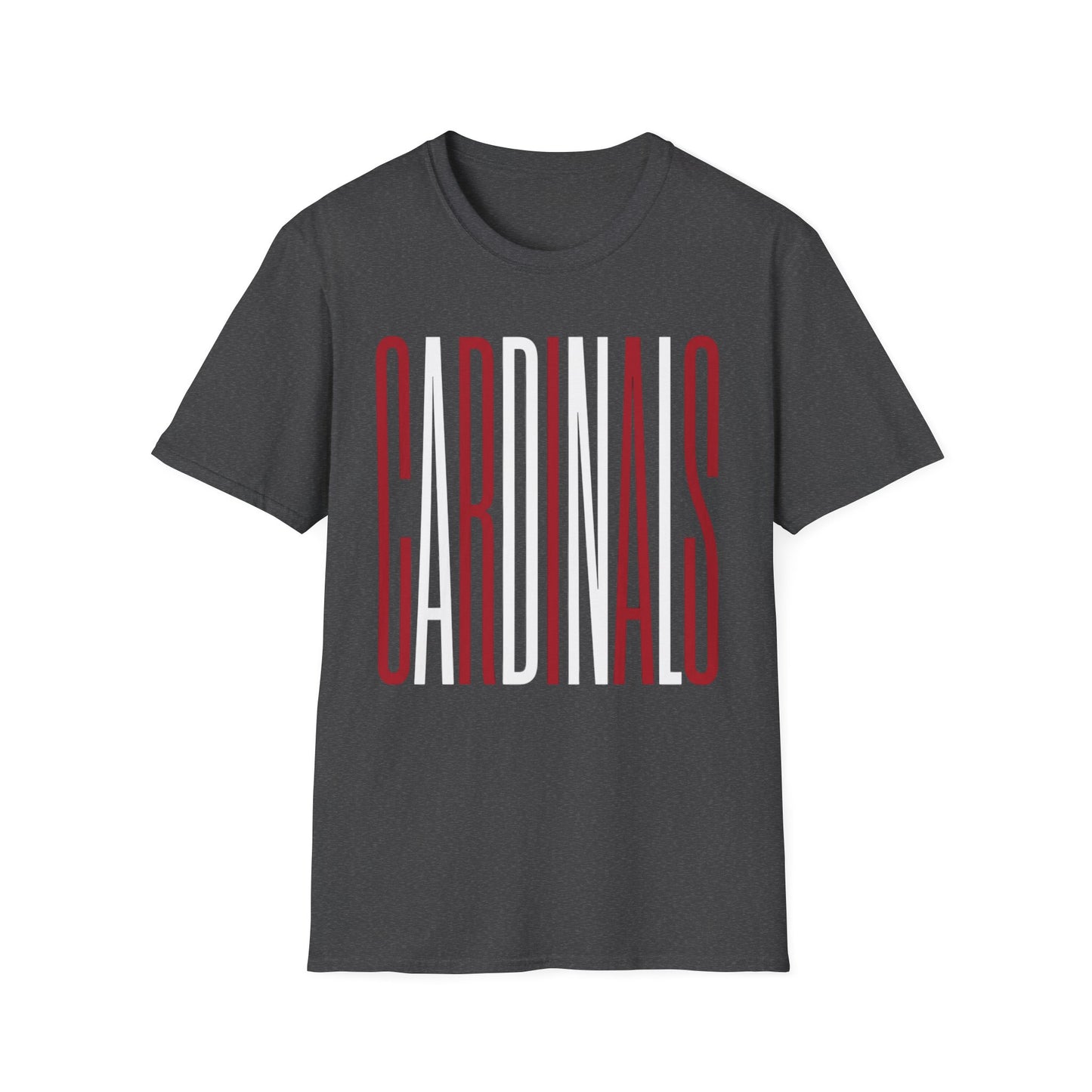 Cardinals Vertical Gildan T-Shirt