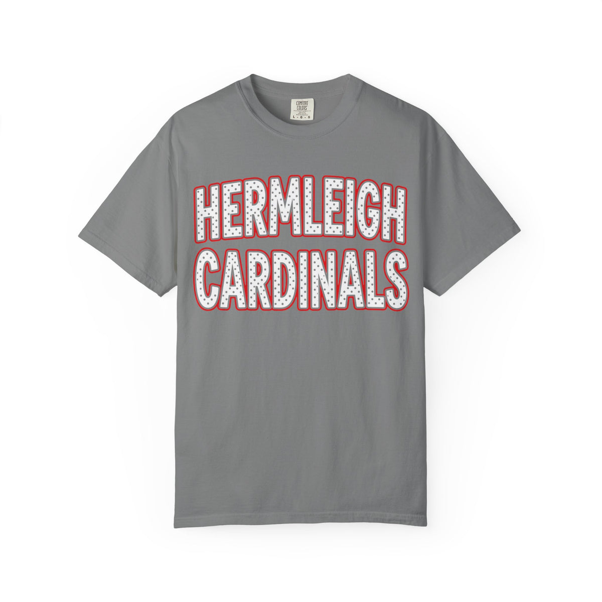 Hermleigh Cardinals Dot CC Tee