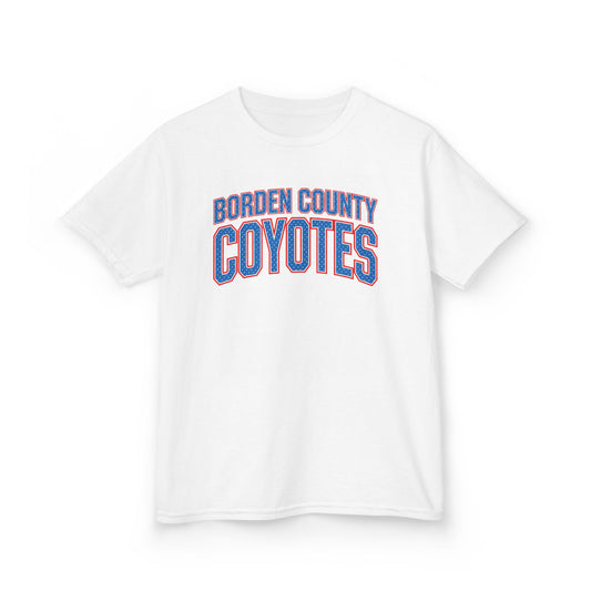 Borden County Coyotes Kids Dot Tee