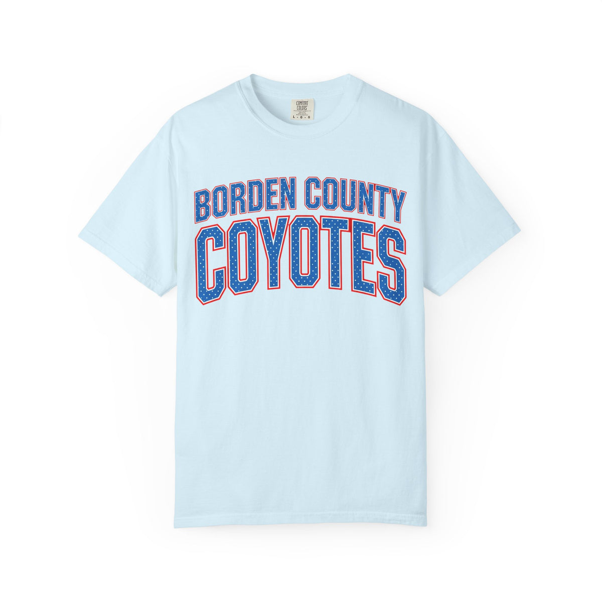 Borden County Coyotes Dot Tee