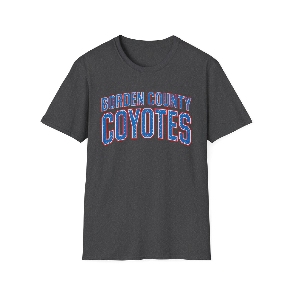 Borden County Coyotes T-Shirt — Collegiate Varsity School Spirit Tee