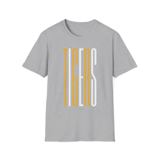 Tigers Vertical Gildan T‑Shirt