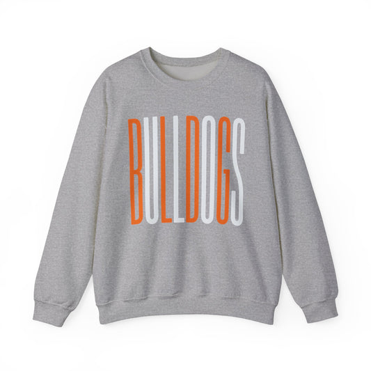 Bulldogs Vertical Sweatshirt