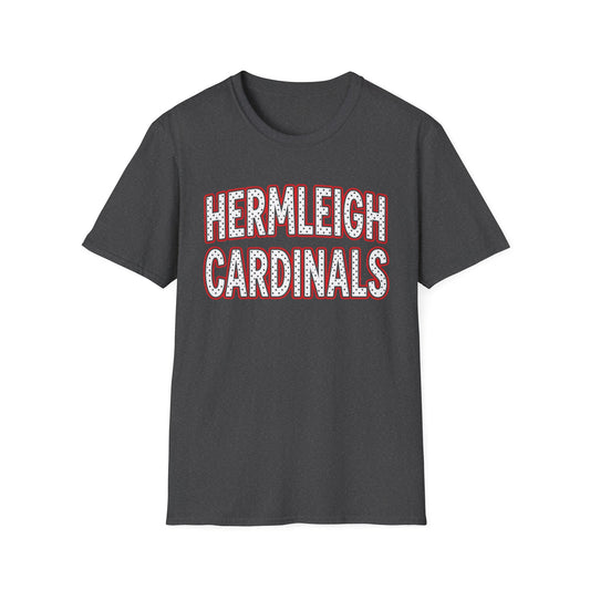 Hermleigh Cardinals Dot Gildan Tee