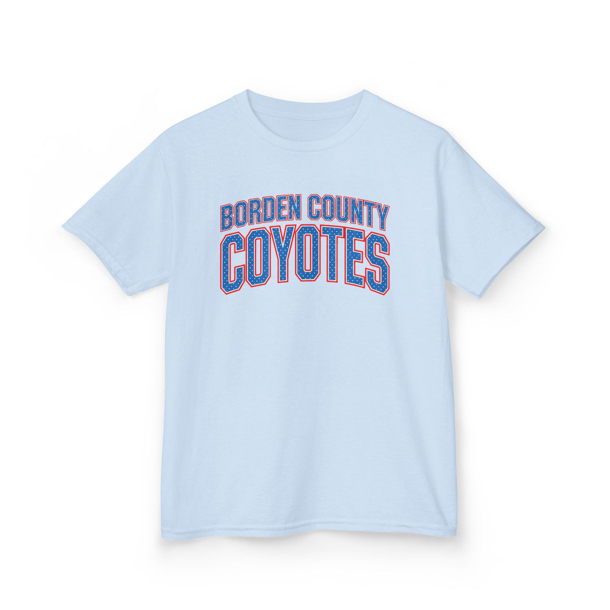 Borden County Coyotes Kids Dot Tee