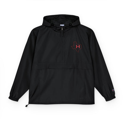 Hermleigh Texas H  Champion Anorak Hooded Windbreaker