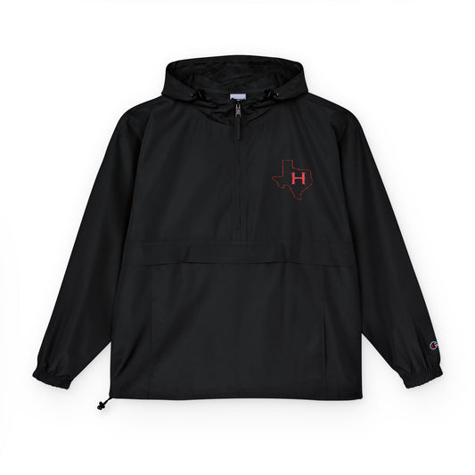 Hermleigh Texas H  Champion Anorak Hooded Windbreaker