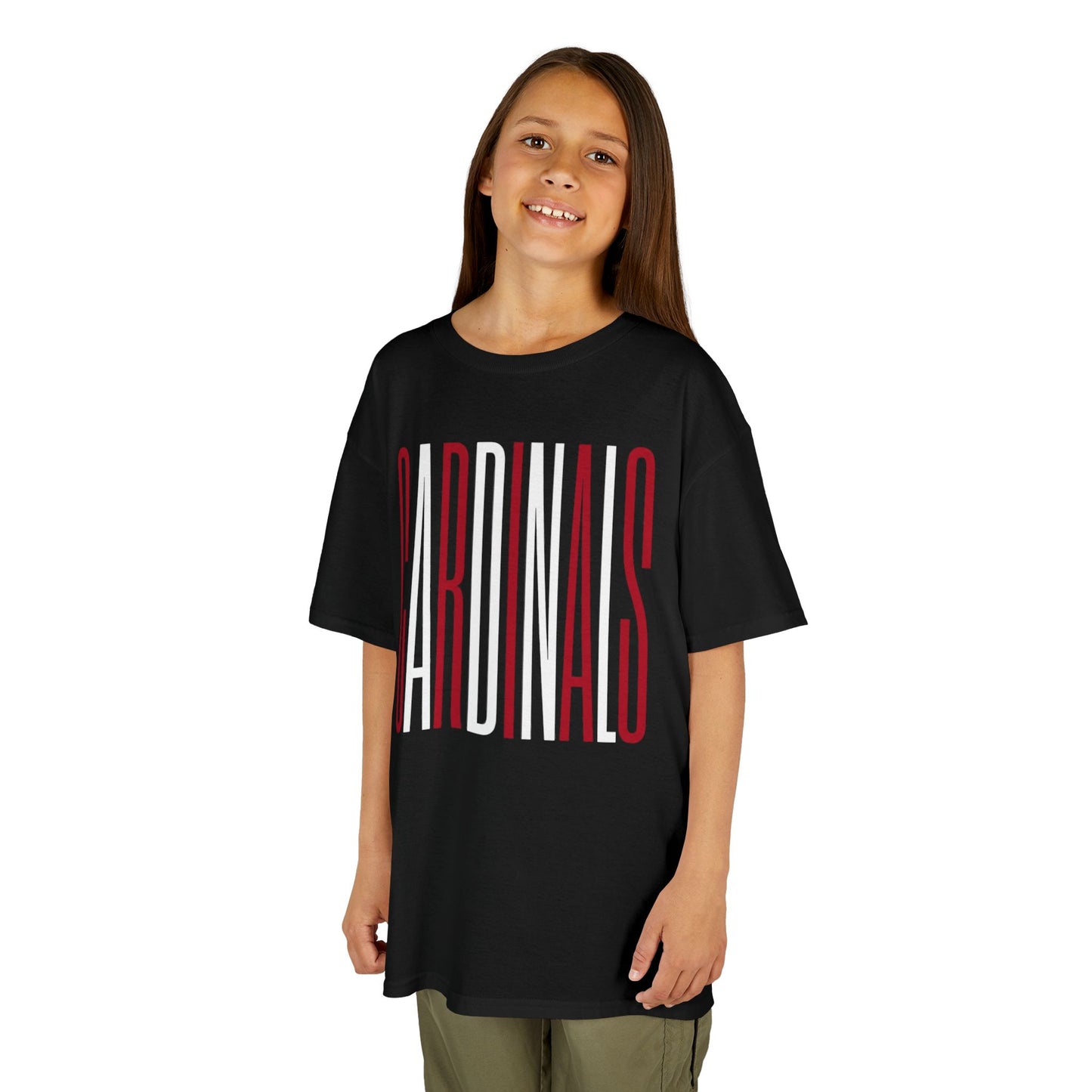 Kids Tee — Cardinals Vertical