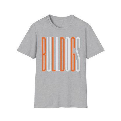 Bulldogs Vertical Gildan T-Shirt