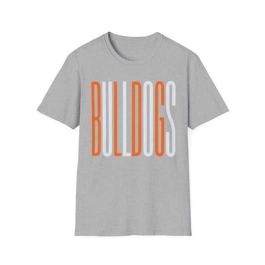 Bulldogs Vertical Gildan T-Shirt