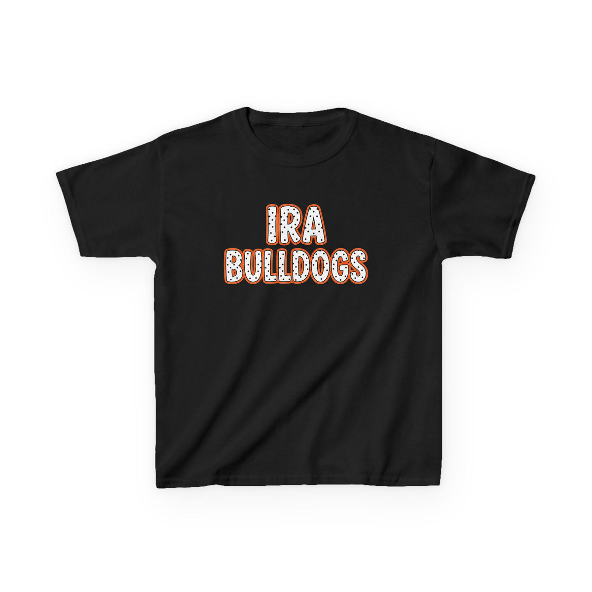 Ira Bulldogs Kids Dot Tee