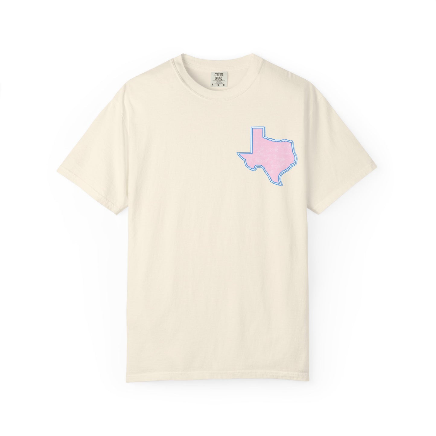 She's From Texas- Comfort Color Tee