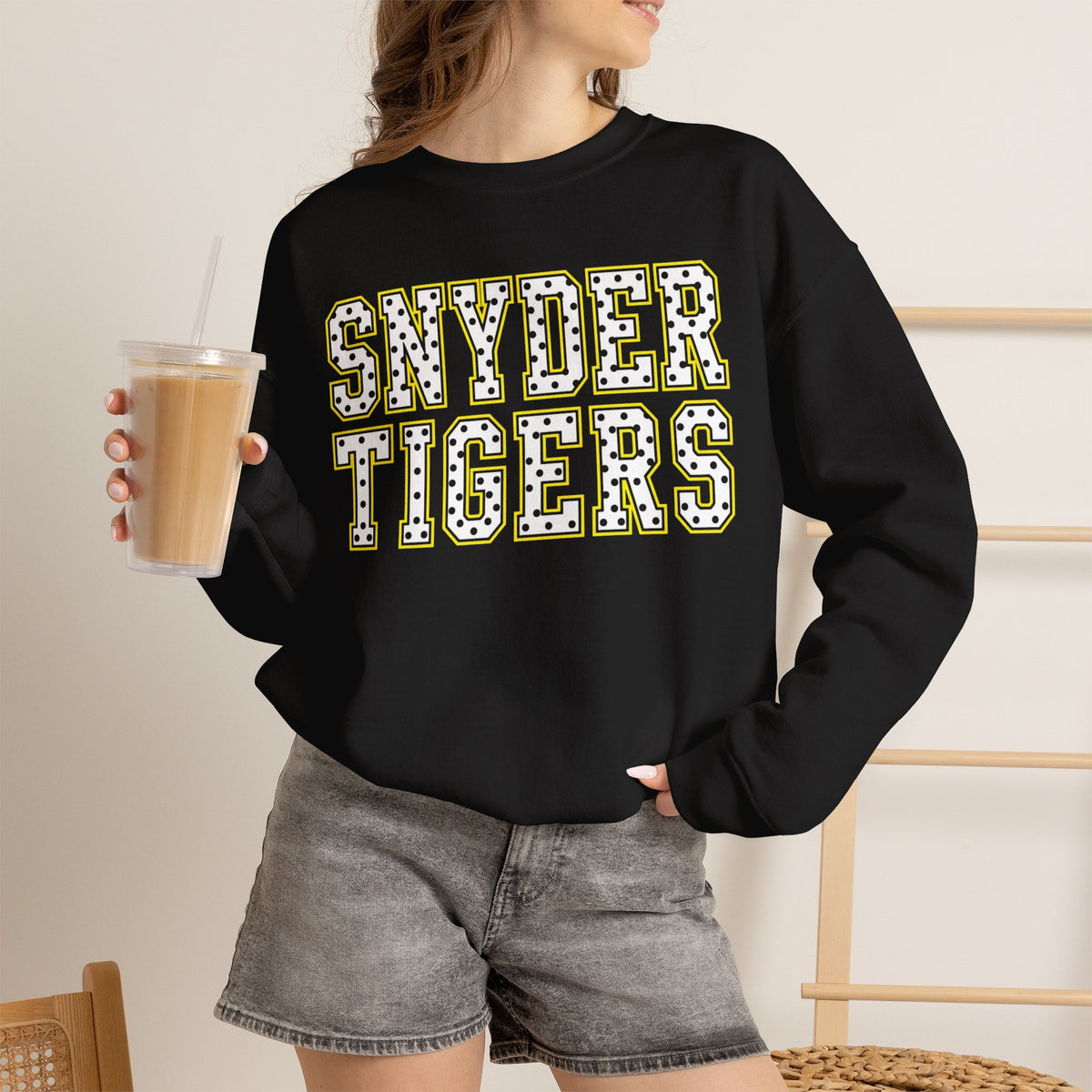 Snyder Tigers Dot Sweatshirt