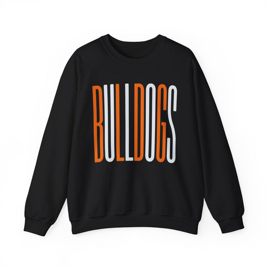 Bulldogs Vertical Sweatshirt