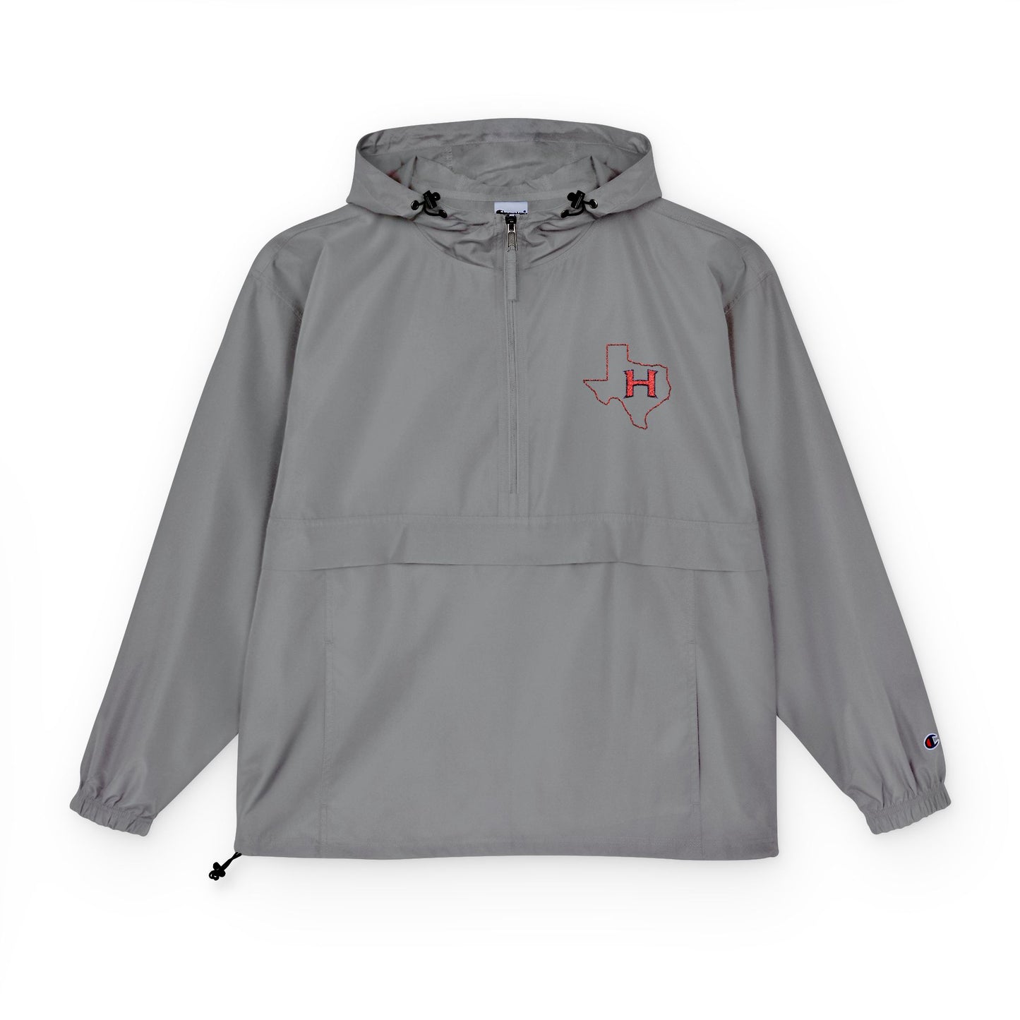 Hermleigh Texas H  Champion Anorak Hooded Windbreaker