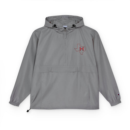 Hermleigh Texas H  Champion Anorak Hooded Windbreaker