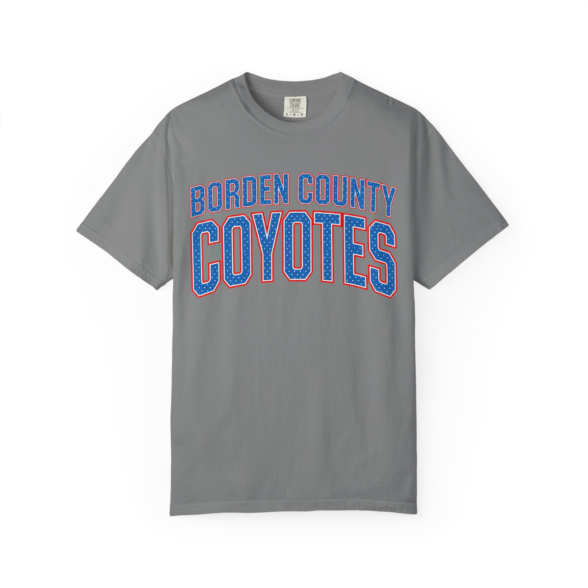 Borden County Coyotes Dot Tee