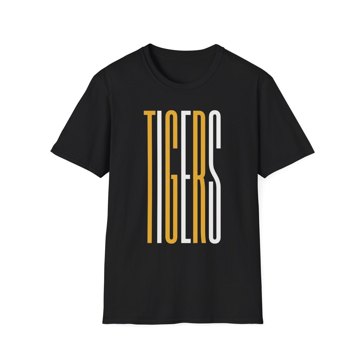 Tigers Vertical Gildan T‑Shirt