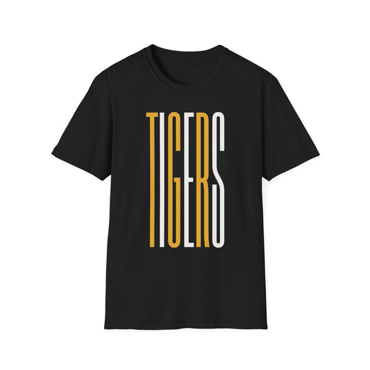 Tigers Vertical Gildan T‑Shirt