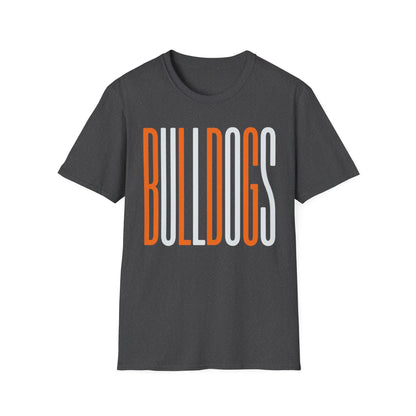 Bulldogs Vertical Gildan T-Shirt