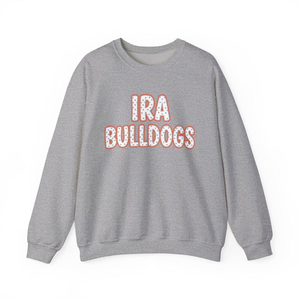 Ira Bulldogs Dot Sweatshirt