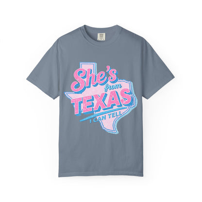 Copy of She's From Texas- Comfort Color Tee