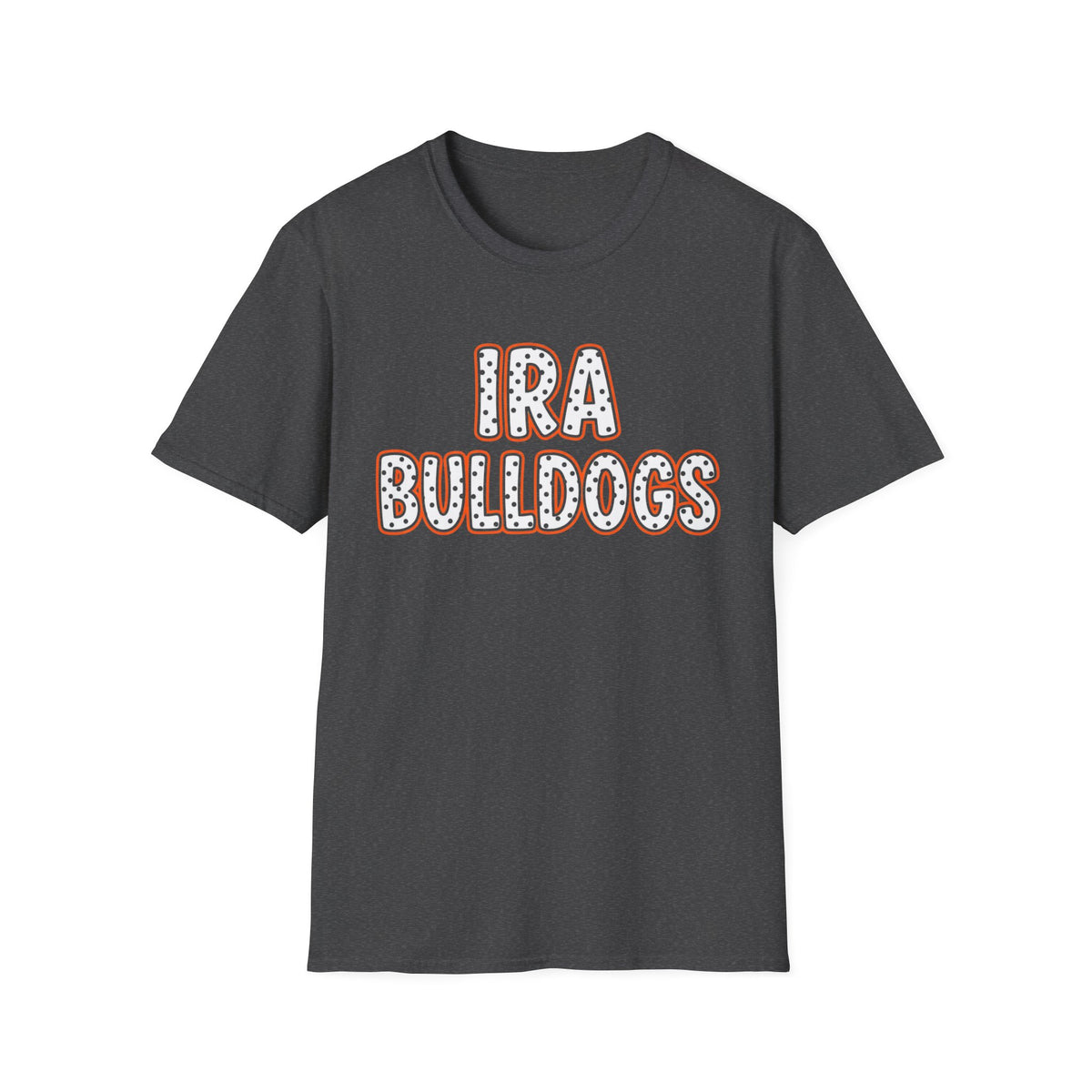 Ira Bulldogs Dot Gildan Tee