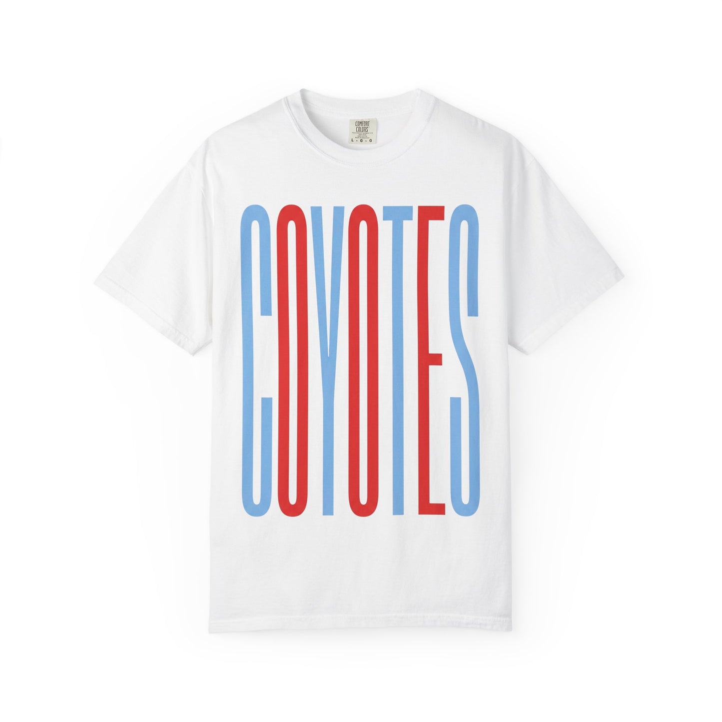 Coyotes Vertical Comfort Colors T-Shirt