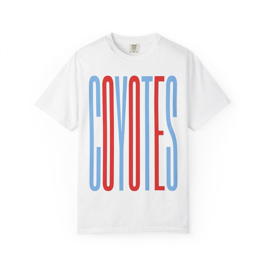 Coyotes Vertical Comfort Colors T-Shirt