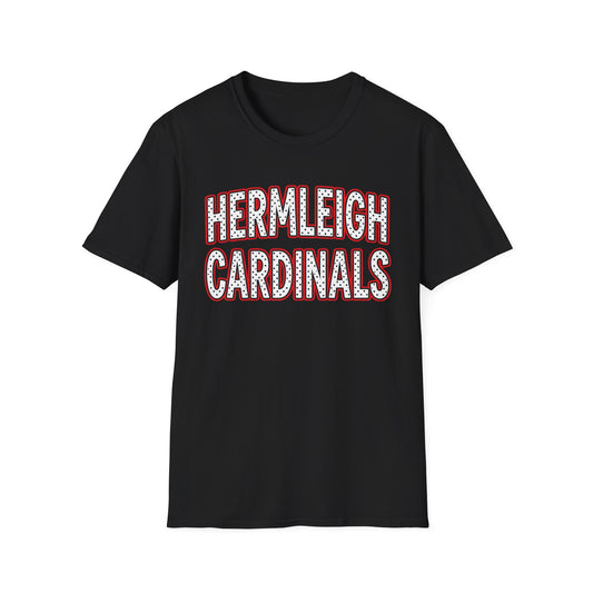 Hermleigh Cardinals Dot Gildan Tee