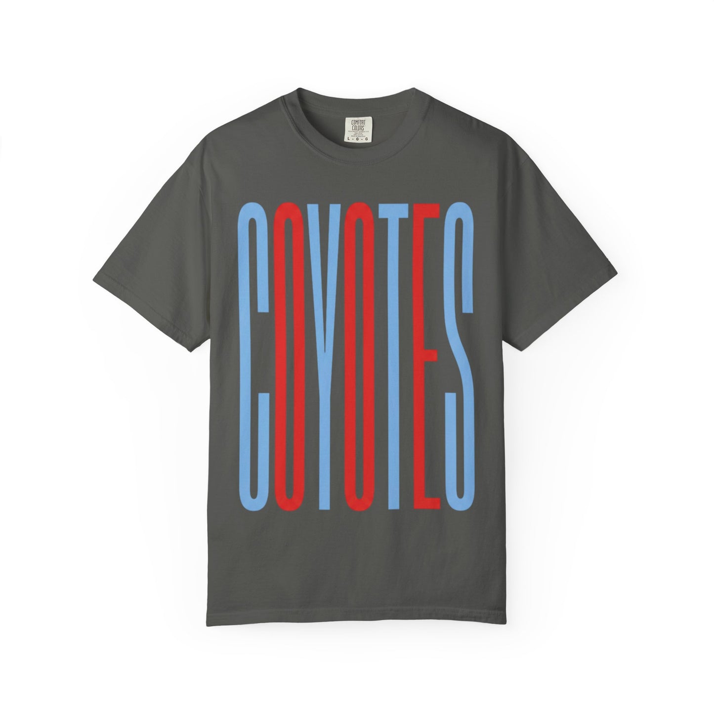 Coyotes Vertical Comfort Colors T-Shirt