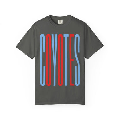 Coyotes Vertical Comfort Colors T-Shirt
