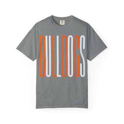 Bulldogs Vertical Comfort Color T-Shirt