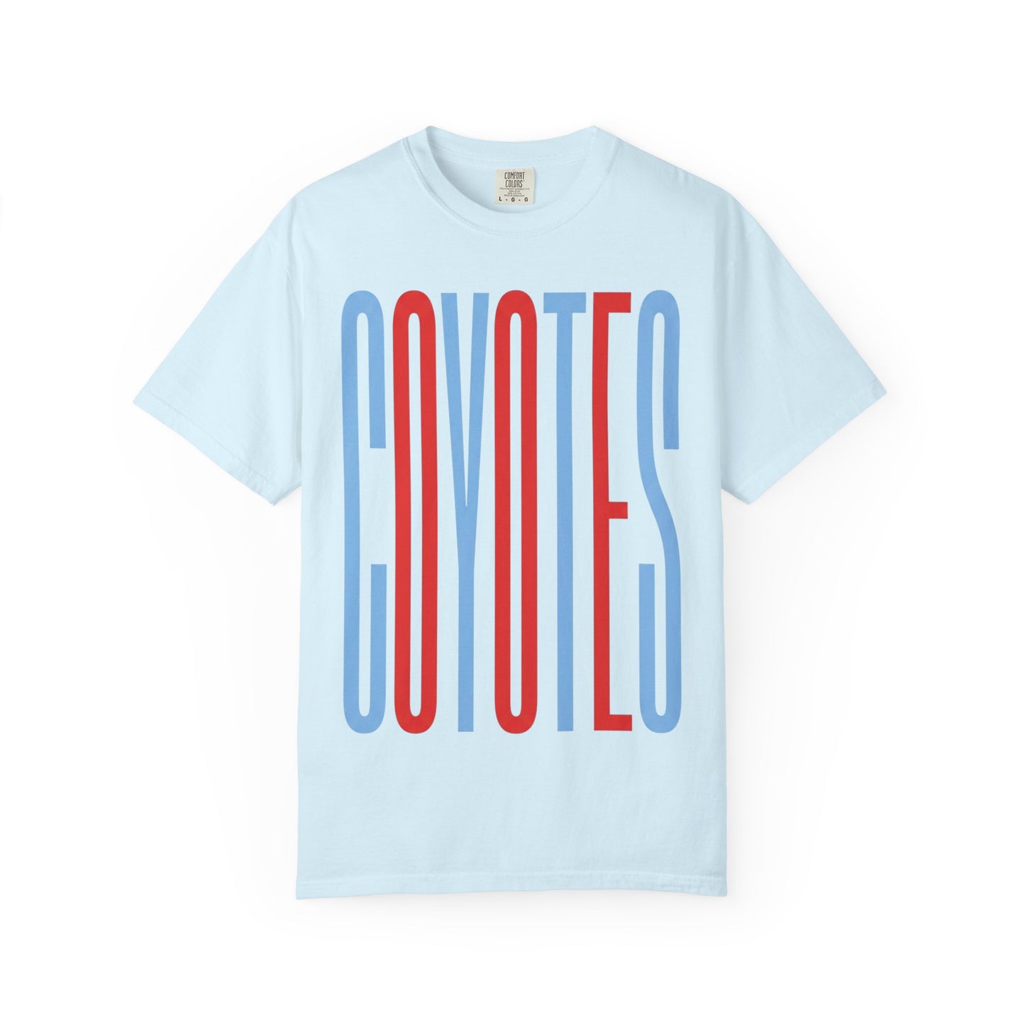 Coyotes Vertical Comfort Colors T-Shirt