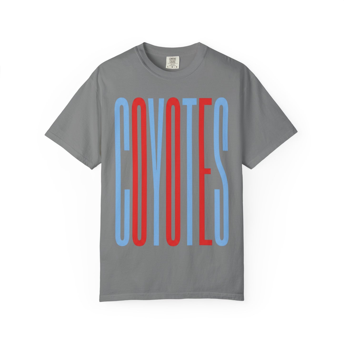 Coyotes Vertical Comfort Colors T-Shirt