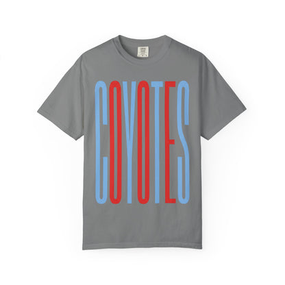 Coyotes Vertical Comfort Colors T-Shirt