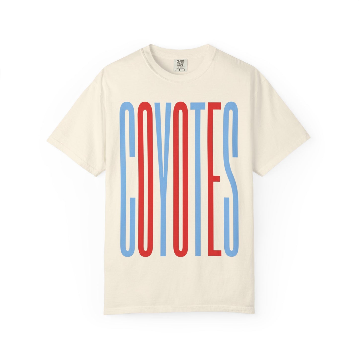 Coyotes Vertical Comfort Colors T-Shirt