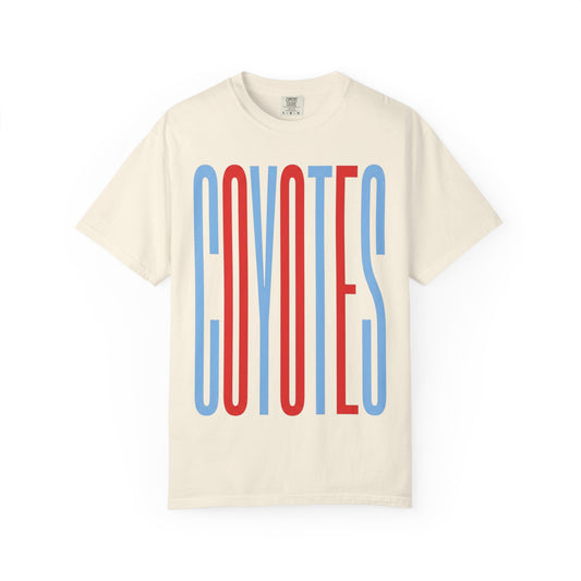 Coyotes Vertical Comfort Colors T-Shirt