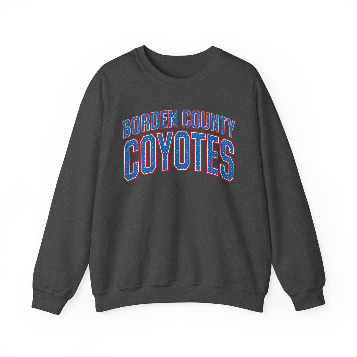 Borden County Coyotes Dot Sweatshirt