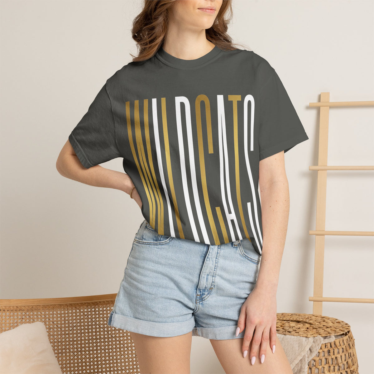 Wildcats Vertical Comfort Color T-Shirt