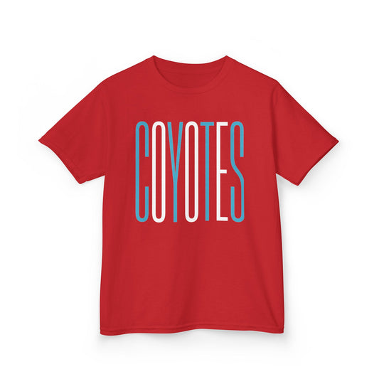 Kids Tee– Coyotes Vertical