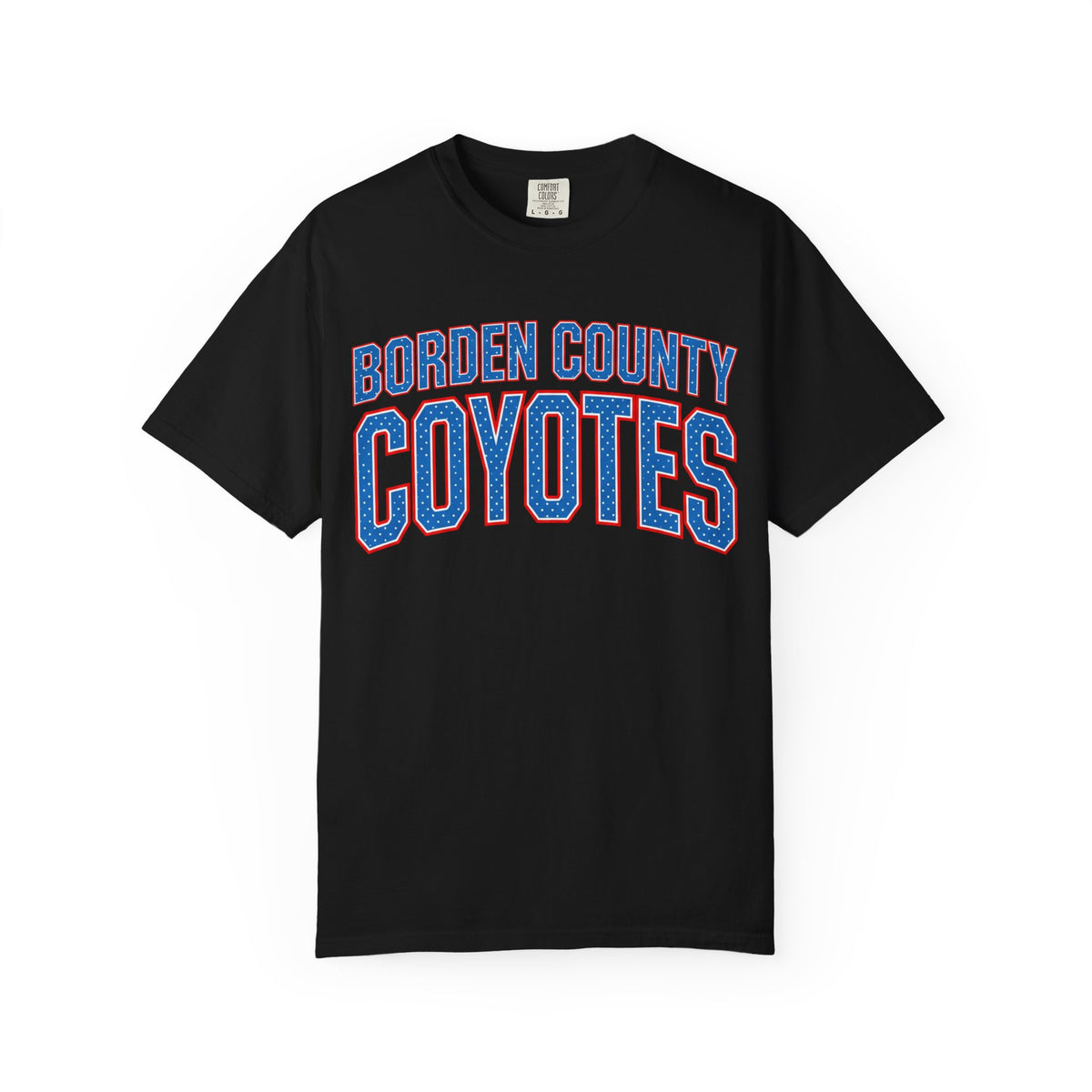 Borden County Coyotes Dot Tee