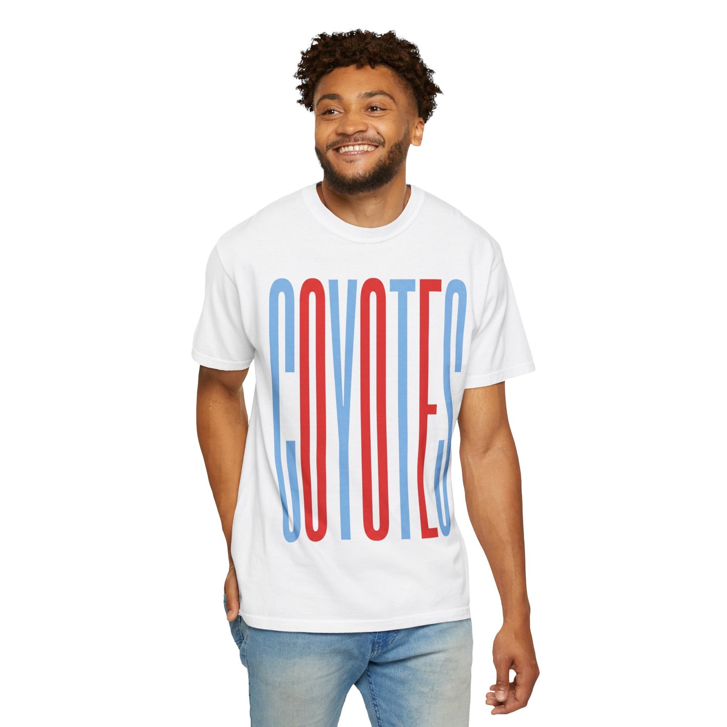 Coyotes Vertical Comfort Colors T-Shirt