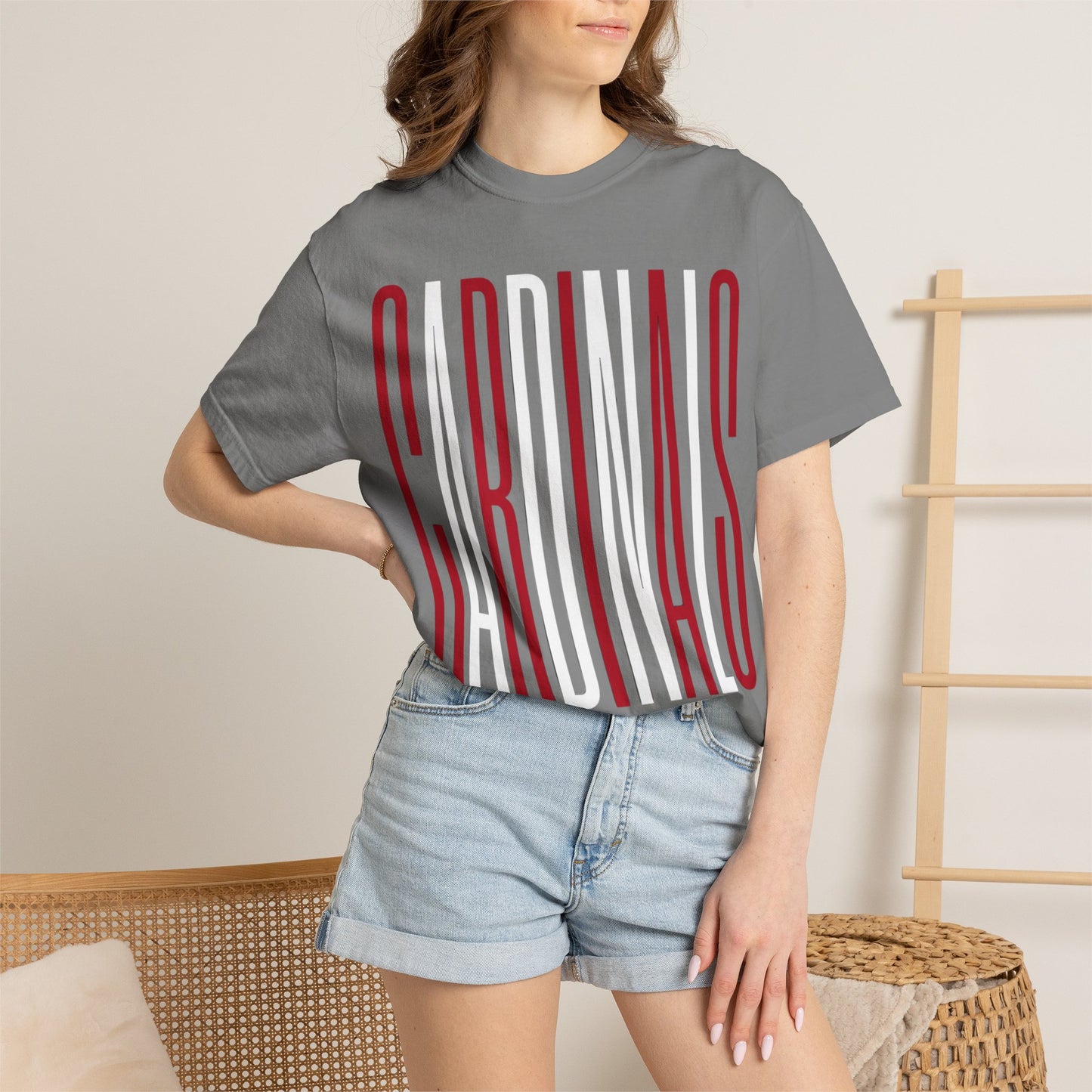 Cardinals Vertical Comfort Color T-Shirt