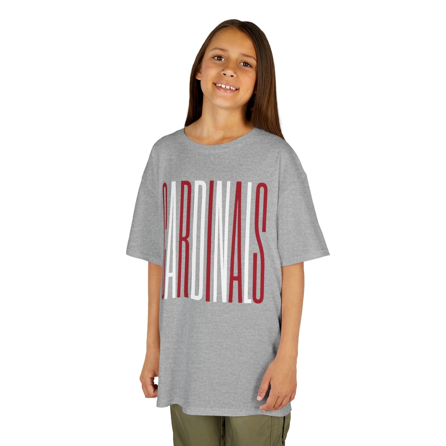 Kids Tee — Cardinals Vertical