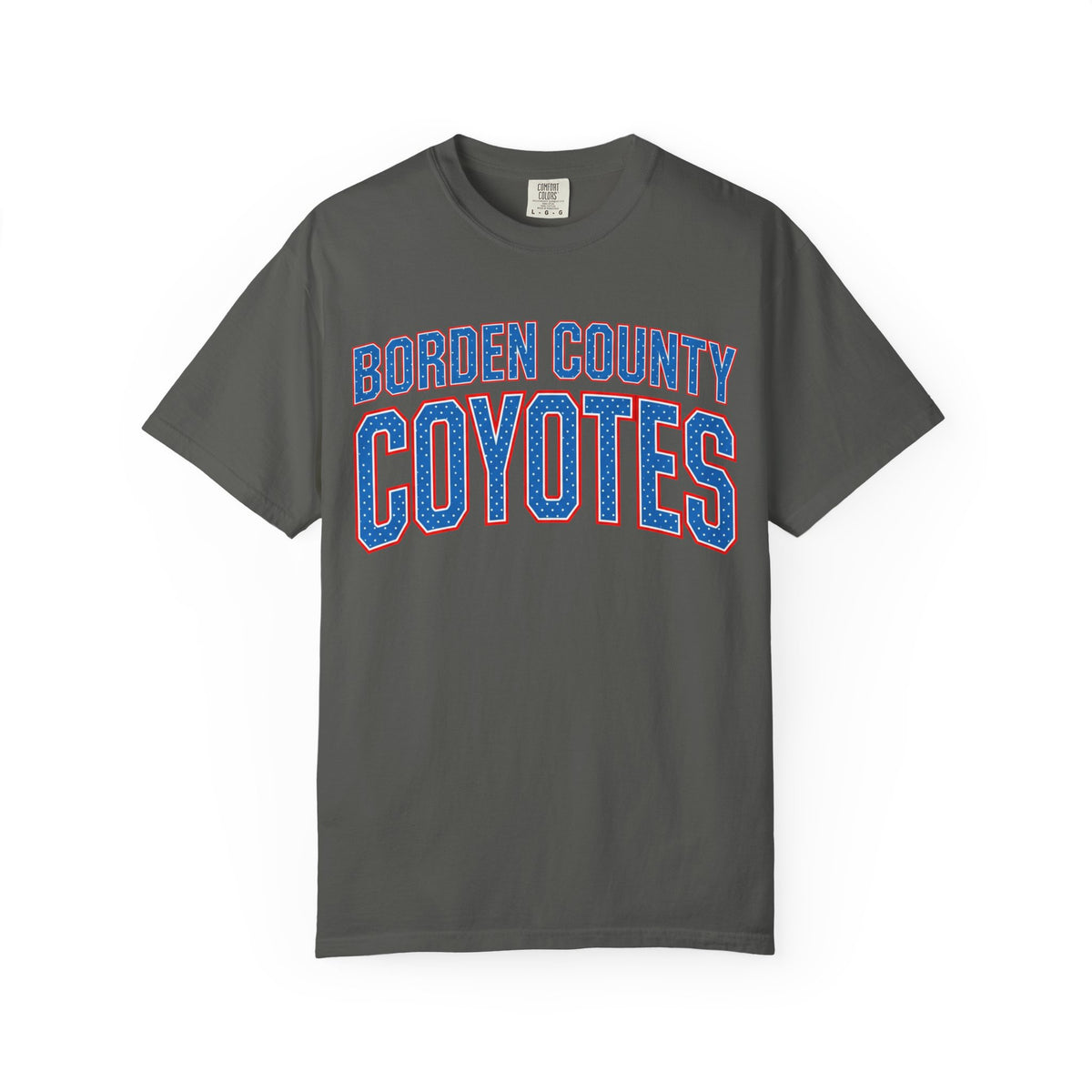 Borden County Coyotes Dot Tee